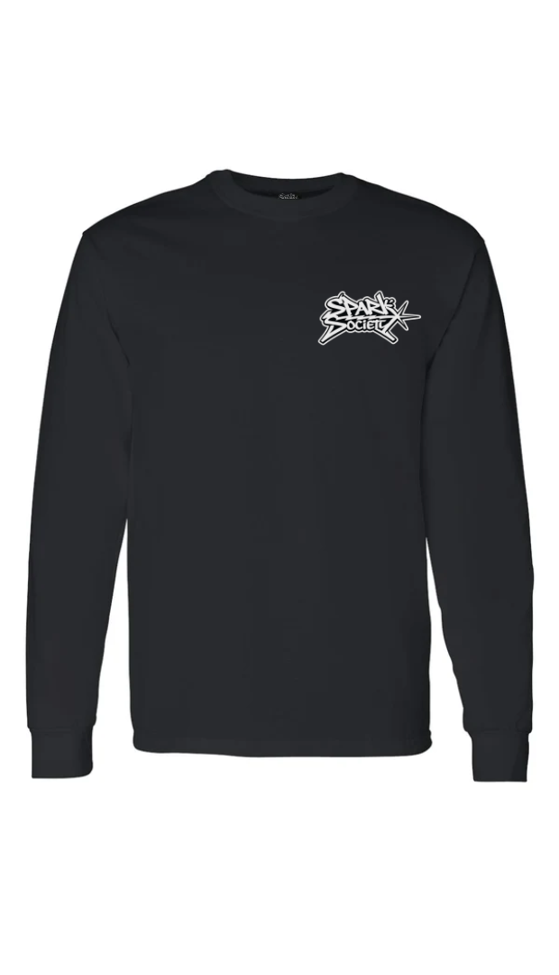 Spark Long Sleeve Tee - Black